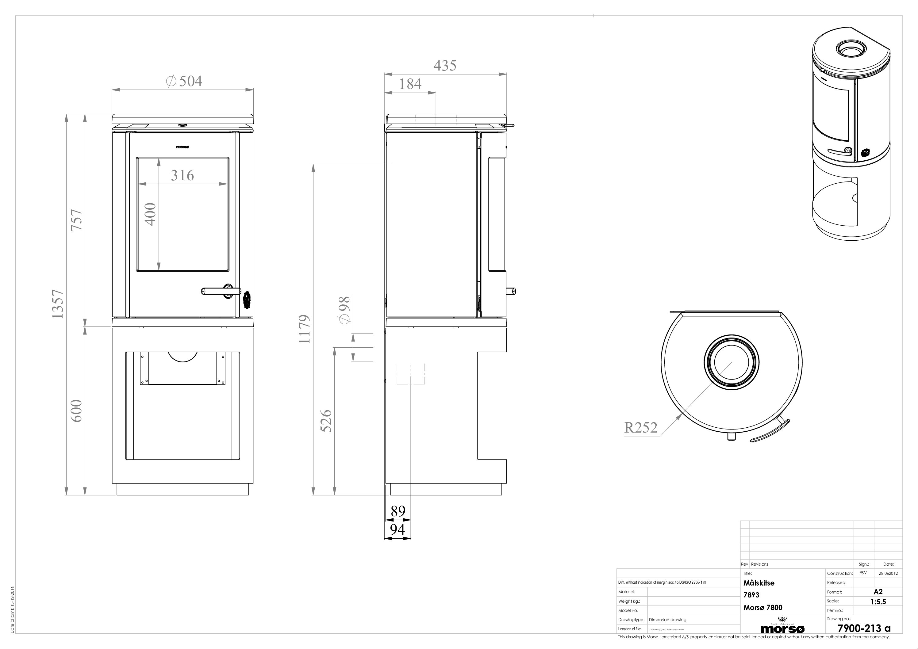 Stove Morso 7893