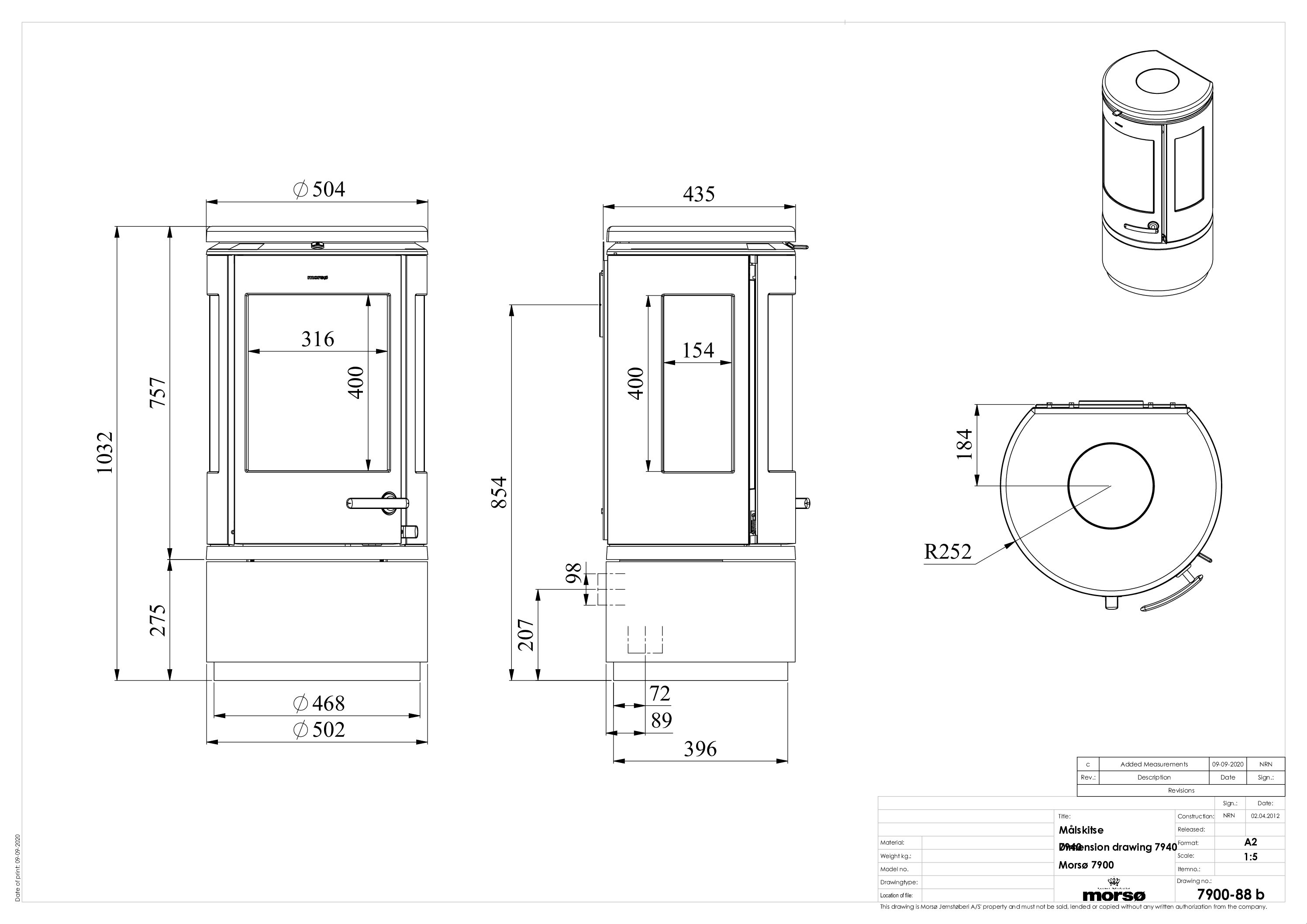 Stove Morso 7940