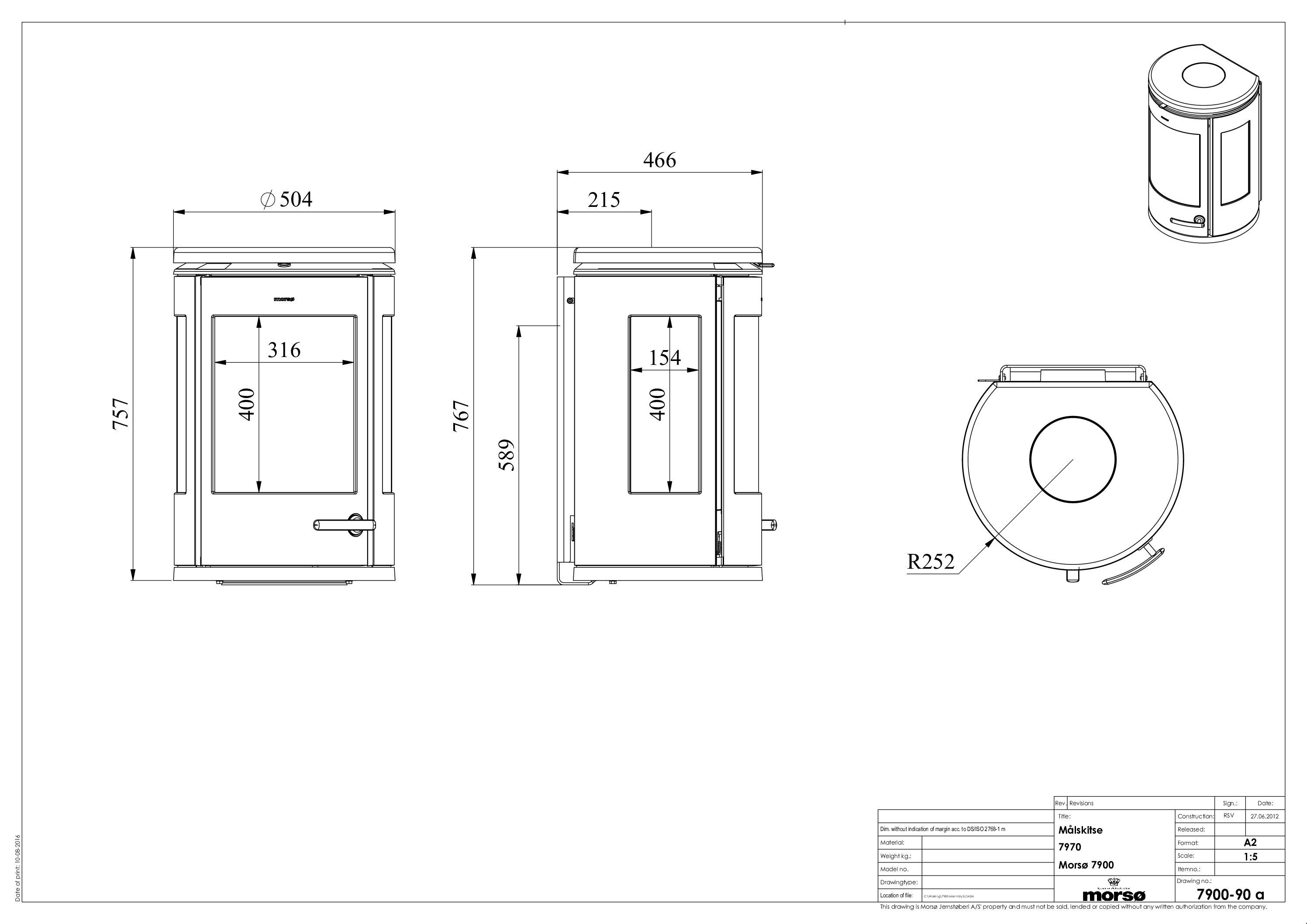 Stove Morso 7970