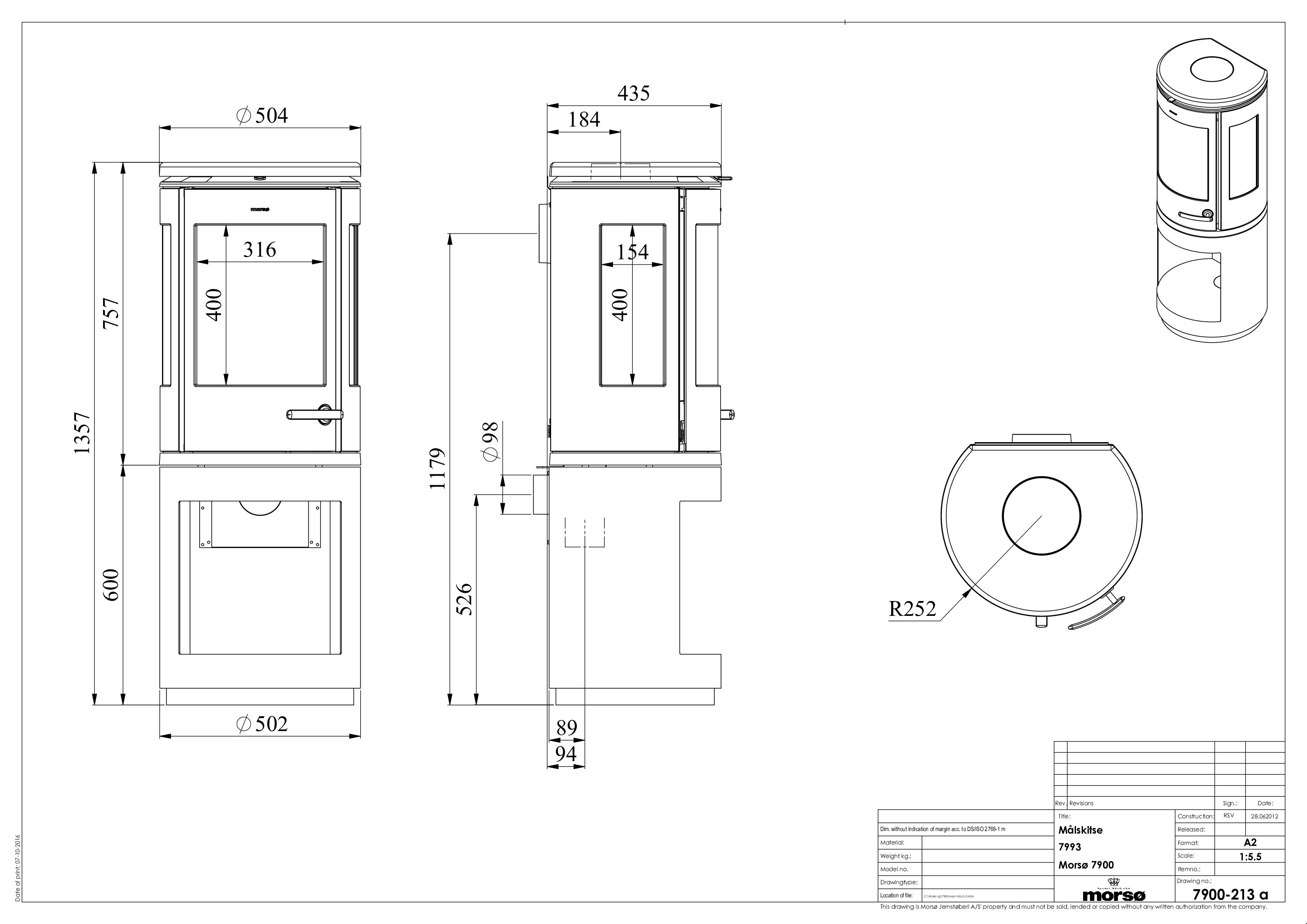Stove Morso 7993