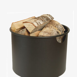 Braendespand med brænde_wood bucket