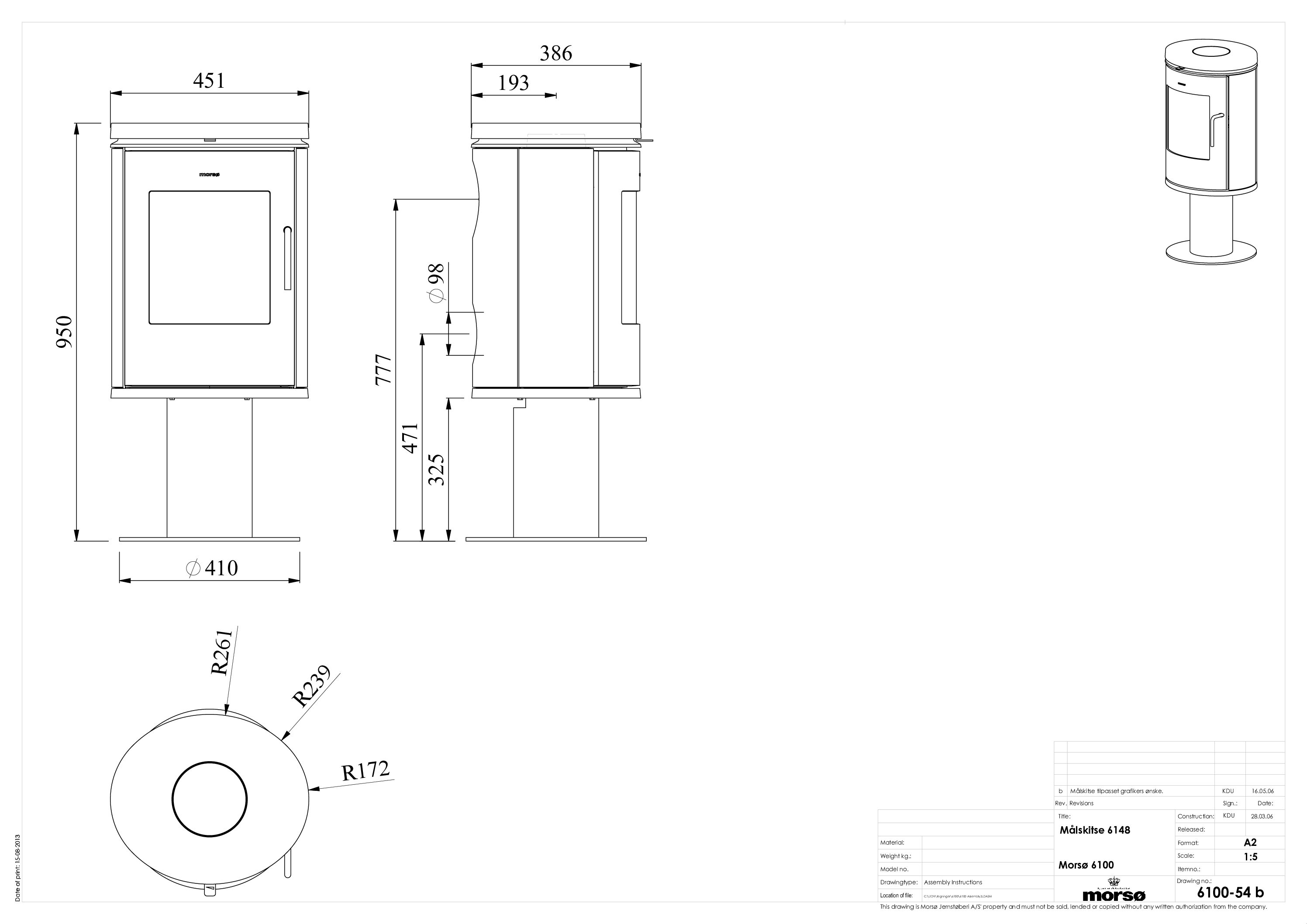Stove Morso 6148