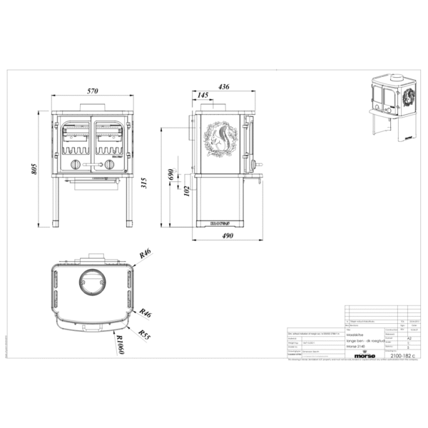 Stove Morso 2140